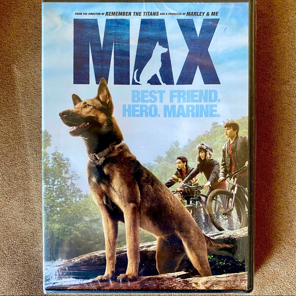 “Max - Best Friend, Hero, Marine” DVD 🐾 New